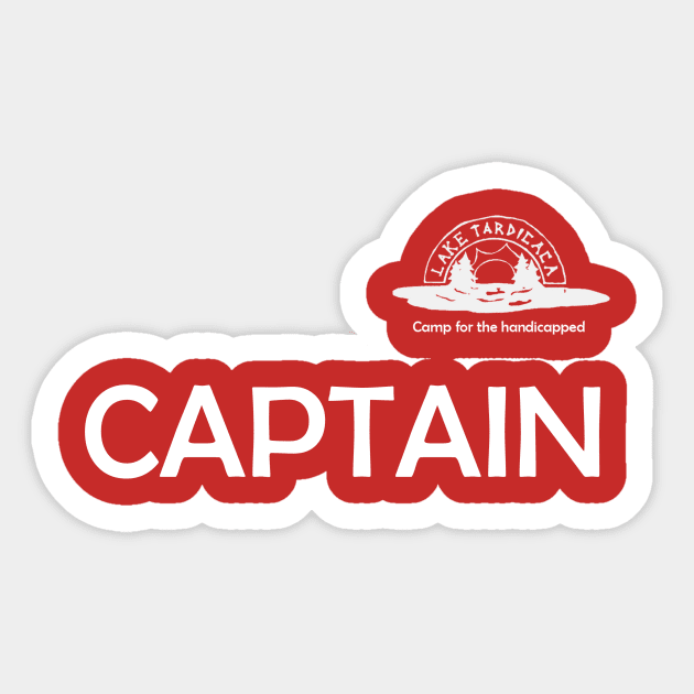 Lake Tardicaca Red Team Captain Sticker by Water Boy